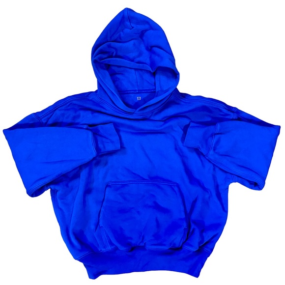 NWOT YEEZY HOODIE - Size Youth Medium - Royal blue - Yeezy by Gap - NEW 🎉 - Picture 2 of 4